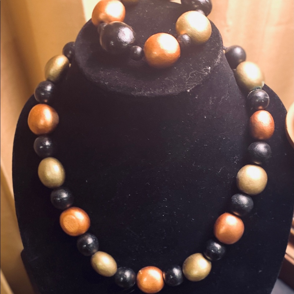 South African Colorful Beaded Necklace